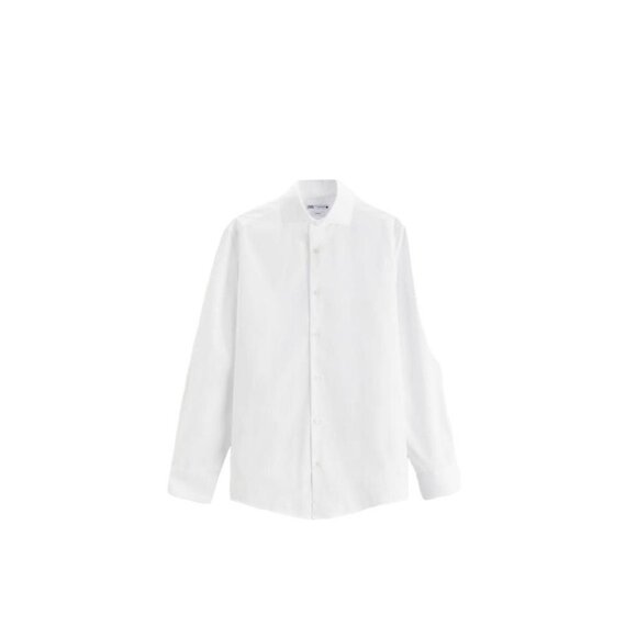 ZARA TWILL COTTON SHIRT WHITE SIZE M | 5588/865 - Picture 1 of 4